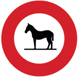 Signal 2.12 Verbot für Tiere