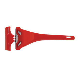 Fensterschaber aus Kunststoff Asphalt