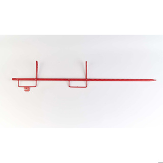 Lattenpfahl mit 6 Bügel geschlossen