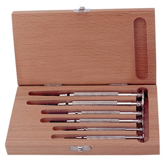 Feinmechanikerschraubendrehersatz 250 Schlitz TURN