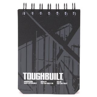 Notizblock "TOUGHBUILT" S, 3 Stk.
