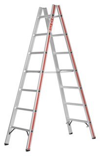 Sprossenstehleiter, beidseitig begehbar, SC 60