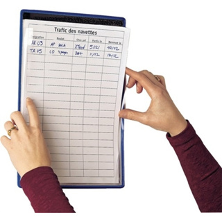 Kontrollblatthalter PVC