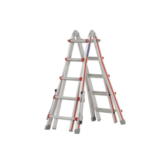 Teleskopleiter, vierteilig, SC 40 mit Ausleger