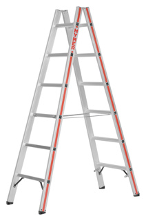 Sprossenstehleiter, beidseitig begehbar, SC 60