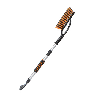 Eiskratzer mit Besen Teleskop