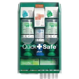 QuickSafe Box Complete befüllt PLUM