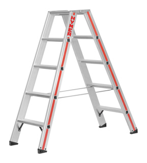 Stufenstehleiter, beidseitig begehbar, SC 80