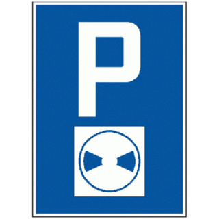 Signal 4.18 Parkieren mit Parkscheibe