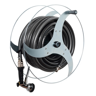 Wandschlauchhalter Turbo mit Schlauch "Alba"