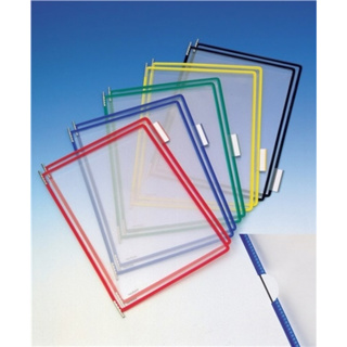 Sichttafel Kunststoff ummantelt