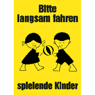 Signal 15.50 Achtung spielende Kinder