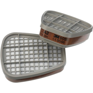 Glasfilter für Atemschutzmaske