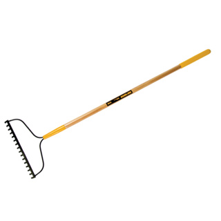 Gartenrechen "True Temper Yellow"