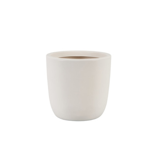 Pflanztopf "Dom" natürliches weiss