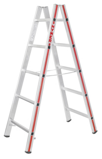 Sprossenstehleiter, beidseitig begehbar, SC 40