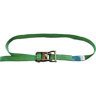 Zurrgurt mit Ratsche Polyester grün