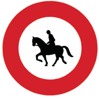 Signal 17.75 Reitverbot