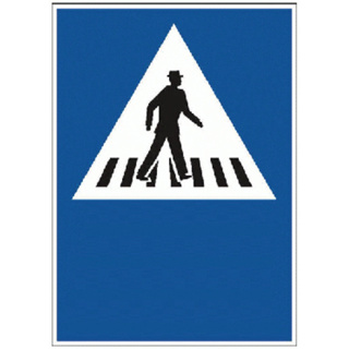 Signal 4.11R Standort Fussgängerstreifens rechts