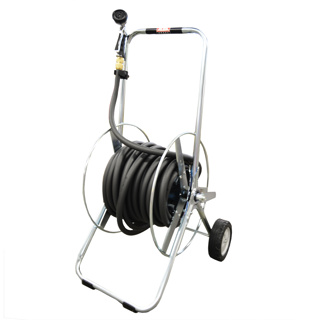 Schlauchwagen Silver II mit Schlauch "Alba"