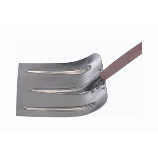 Schneeschaufel alu, angestielt