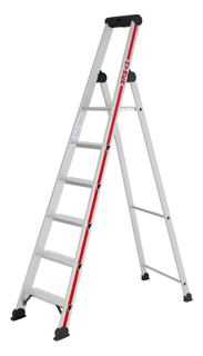 Stufenstehleiter mit Plattform, einseitig, SC 40