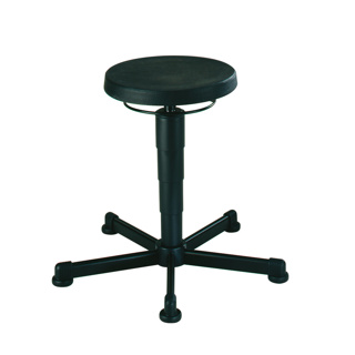 Drehhocker mit Rollen Integralschaum