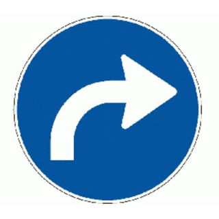 Signal 2.37 Rechtsabbiegen