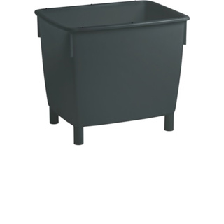 Leichtbaubehälter HDPE basaltgrau