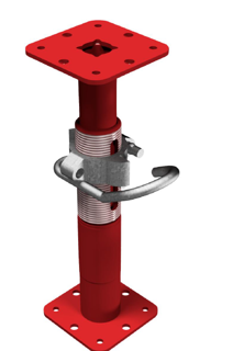 Grabenspriessen aus Stahlrohr