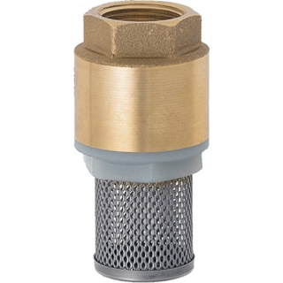 Fussventil GEKA Messing/Chromstahl