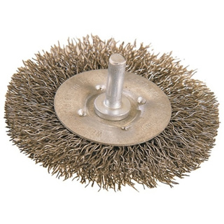 Rundbürste gewellter Draht Stahl