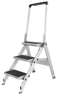 Sicherheitstreppe mit Bügel