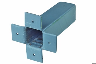 Hülse zu Gerüstbalkenträger mit Laschen