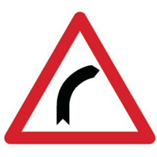 Signal 1.01 Rechtskurve