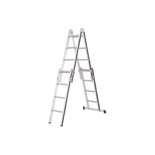 Teleskopleiter, vierteilig "ALU-PRO"