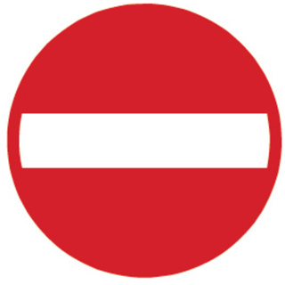 Signal 2.02 Einfahrt verboten