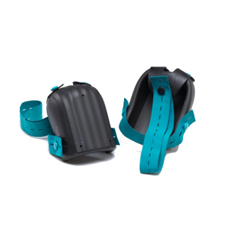 Knieschoner Kunststoff, Kastenform