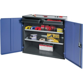 Werkzeug-/Beistellschrank 2 Schubladen, 2 Böden