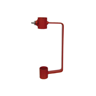 Zusatz-Lattenhalter mit 1 Bügel offen