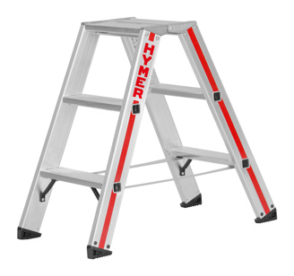 Stufenstehleiter, beidseitig begehbar, SC 80