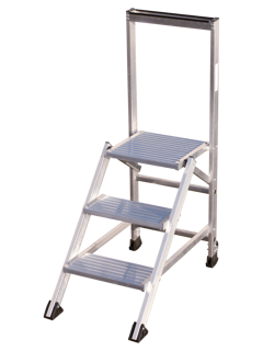Trittleiter Confort Fix Alu
