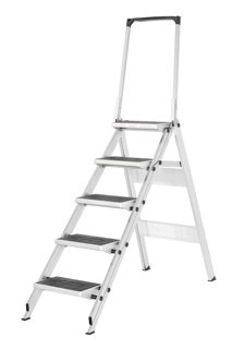 Sicherheitstreppe mit Bügel