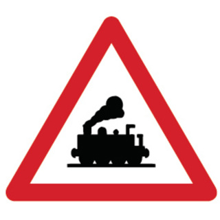 Signal 1.16 Bahnübergang ohne Schranken