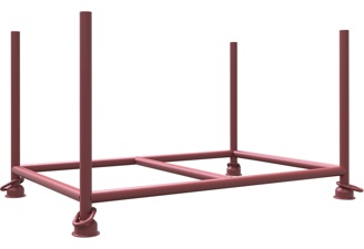 Barellen mit Aufhängehaken und Sicherung