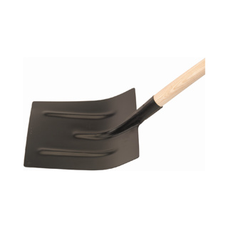 Schneeschaufel Stahl angestielt