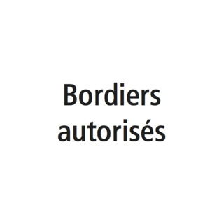 Signal 10.007a Bordiers autorisés