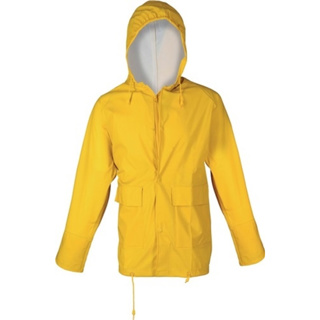 Regenschutzjacke PU gelb