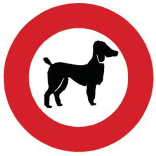 Signal 17.72 Hundeverbot