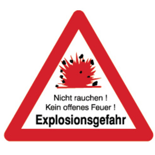 Signal 17.81.ED Explosionsgefahr